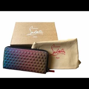 Christian Louboutin iridescent wallet